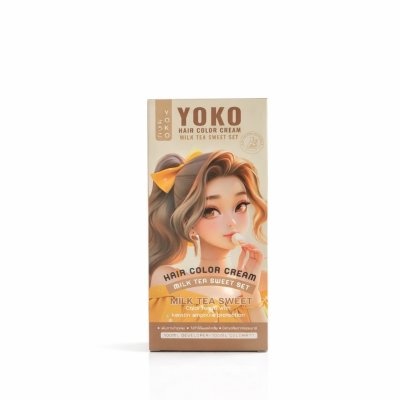YOKO HAIR COLOR CREAM (200ml) โยโก๊ะ แฮร์คัลเลอร์ครีม