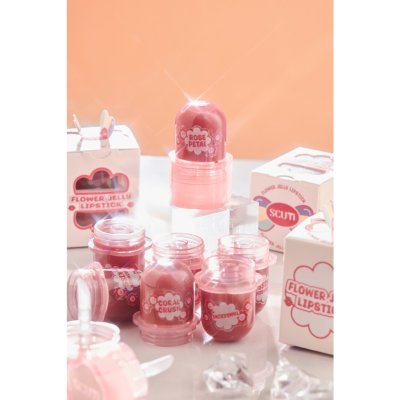 Scuti Flower Jelly Lipstick สคูตี้ ลิปสติกที่เน้นบำรุง
