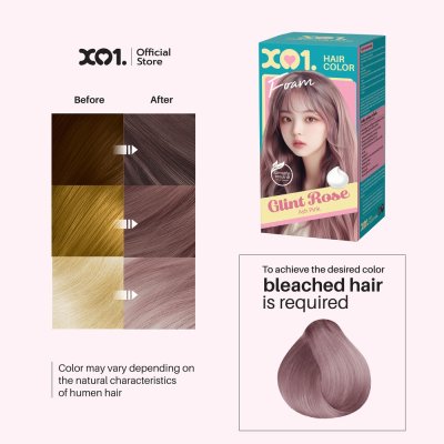 XO1. Hair Color Foam (30ml) เอ็กซ์โอวัน. แฮร์ คัลเลอร์ โฟม ผลิตภัณฑ์เปลี่ยนสีผม