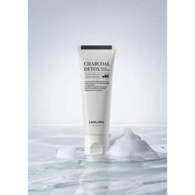 LANLUNA CHARCOAL DETOX FACIAL CLEANSER (120g) ชาร์โคล ดีท็อกซ์  เฟเชียล คลีนเซอร์