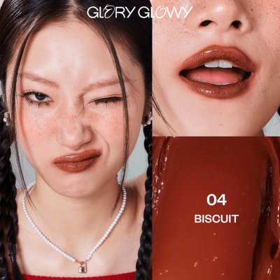 Glory Glowy Glowy Popping Balm กลอรี่ โกลวี่ ลิปบาล์มมีสีฉ่ำวาว บำรุงเหมือนลิปทรีตเม้นต์