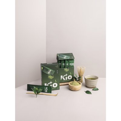 Kio Matcha Plus Premium Uji Matcha, No Added Sugar (10 Sachets)