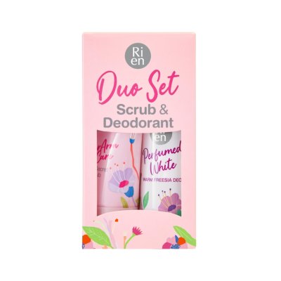 Ri en Underarm Care Duo Set (Scrub50g / Deo60ml) ริ เอ็น อันเดอร์อาร์ม แคร์ ดูโอ้ เซ็ท