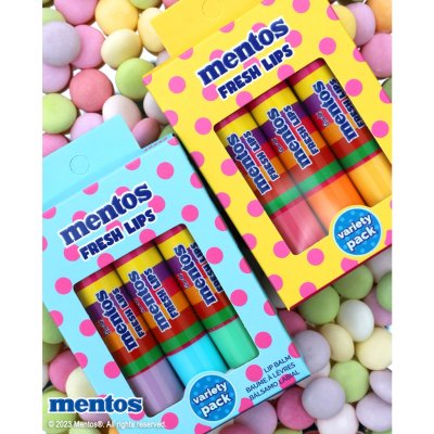 Rude Mentos Fresh Lips Variety Pack (Lip Balm) (4g) รู้ด ลิปบาล์มลิมิเต็ดเอดิชั่นจากเมนทอส