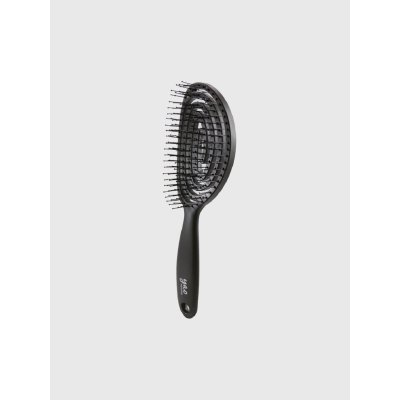 Yao Hairbrush Scalp Moving Vent Brush (Matt Black) เย่า แฮร์บรัช แปรงหวีผม สำหรับผู้ชาย คนผมบาง