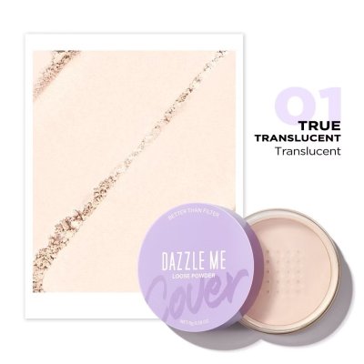 Dazzle Me Better than Filter Fixed Loose Powder แดซเซิล มี แป้งฝุ่นอนูละเอียด เบลอรูขุมขน ช่วยคุมความมัน