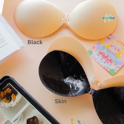 GoodieBra Strapless Bra Without Edge (1 กล่องมี 1 ชิ้น) กู๊ดดี้บาร์ บราดันทรงไร้ขอบ