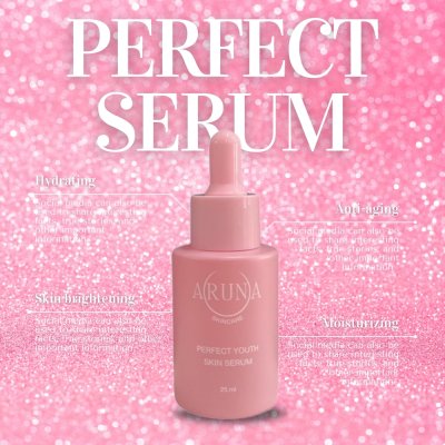 Aruna Cosmetics Skincare Perfect Youth Skin Serum (25ml) อรูนะ คอสเมติกส์ เฟอร์เฟค ยูธ สกิน เซรั่ม