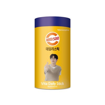 Vita 500 Daily Stick (1 กระปุกมี 180 ซอง) วิต้า500 วิต้าเดลลี่ สติ๊ก ผลิตภัณฑ์เสริมอาหาร จากประเทศเกาหลี