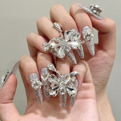 2Min Rayal Spark (1 กล่องมี 10 ชิ้น) โรยัล สปาร์ค เล็บปลอม