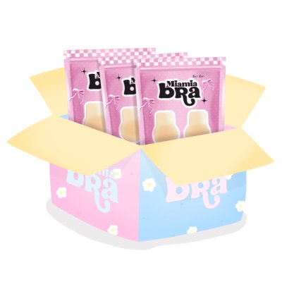 Miamia.bra Rabbit Bra 2 in 1 (1 กล่องมี 1 คู่) ปิดจุกกระต่าย