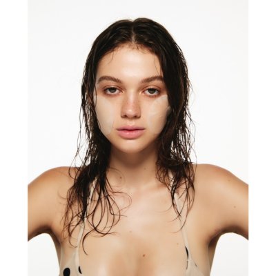 Gala Camille Moisture Drop Gel Coated Toner Pads (4 แผ่น)