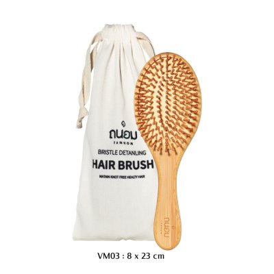 Tanhom Wooden Hair ถนอม หวีไม้แท้