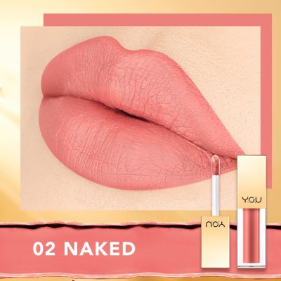 Y.O.U Rouge Velvet Matte Lip Cream วาย โอ ยู ลิปสติก เนื้อแมท บางเบา ติดทนนาน ไม่ติดแมส