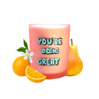 Whole Dream Island You'Re Wax Candle (150g) เทียนหอมไขถั่วเหลือง