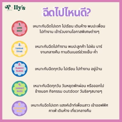 Polly's EDP (10ml) พอลลี่ น้ำหอมพกพา ไอเทมตัวหอมที่ต้องมีติดกระเป๋า