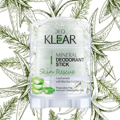  Deoklear ดีโอเคลียร์ Mineral Deodorant Stick (70g) มิเนอรัล ดีโอโดแรนท์ โรลออน สารส้ม