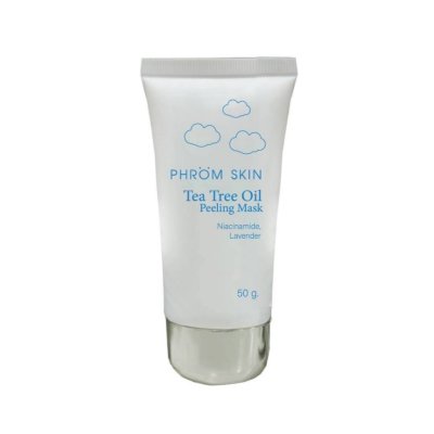 Phromskin Tea Tree Oil Peeling Mask พร้อม สกิน ที่ทรีออยล์ พีลลิ่ง มาส์ก มาส์กหน้า