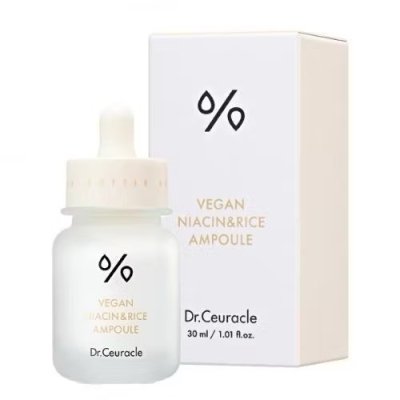 Dr.Ceuracle Vegan Niacin & Rice Ampoule (30ml) ดร.ซูราเคิล แอมพูลข้าว+ไนอะซินาไมด์ ลดจุดด่างดำ