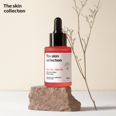 The Skin Collection Serum AHA10% + BHA2% (30ml) เซรั่มช่วยผลัดเซลล์ผิว แก้ปัญหาสิวอุดตัน