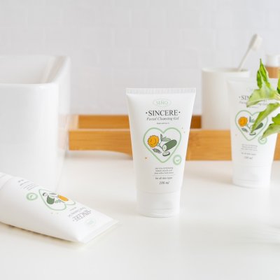 Seño Sincere Facial Cleansing Gel (100ml) ซินญอ ซินเซีย เฟเชียล คลีนซิ่ง เจล