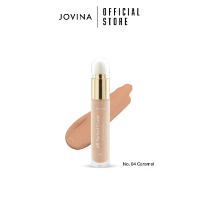 Jovina All Perfect Cover Concealer 6ml คอนซีลเลอร์ ปกปิดจุดด่างดำ รอยสิว รอยคล้ำใต้ตา