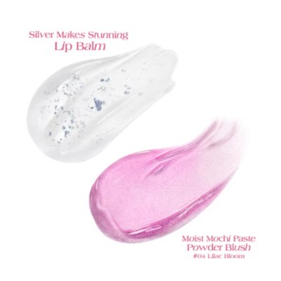 Barenbliss K-blossom Lip & Cheek Kit (7.7g) แบร์แอนด์บลิซ บลัชออนสีชมพูเนื้อครีมโมจิและลิปบาล์มเปลี่ยนสีตามค่า pH