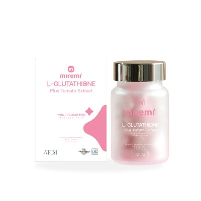 Miremi L-Glutathione plus tomato extract (30capsules) มิเรมิ แอลกลูตาไธโอน พลัสโทมาโทเอ็กซ์แทรกซ์