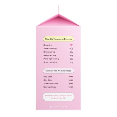 Chubby Glow Up Treament Essence (50ml) ชับบี้ น้ำตบ ปลุกผิวเปล่งปลั่งด้วยสารสกัดอาหารผิวชั้นดี