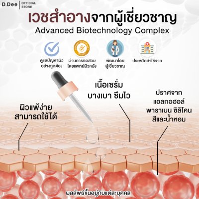 D.Dee Innovative Anti-Melasma Serum (15ml) ดีดี เซรั่มบำรุงผิวหน้า