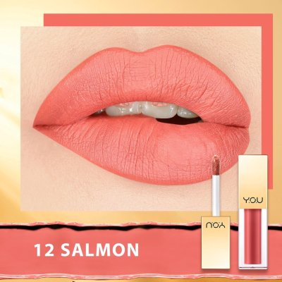 Y.O.U Rouge Velvet Matte Lip Cream วาย โอ ยู ลิปสติก เนื้อแมท บางเบา ติดทนนาน ไม่ติดแมส