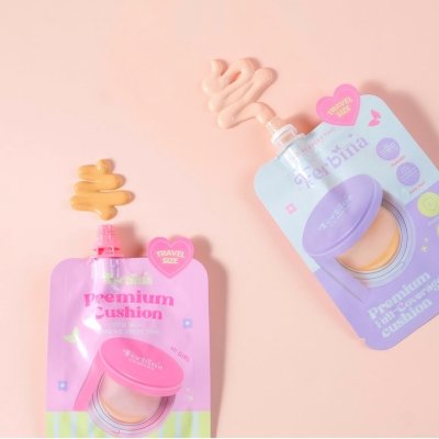 Ferbina Full-Coverage Cushion Travel Size SPF50 PA+++ (5g) เฟอบีน่า คุชชั่น