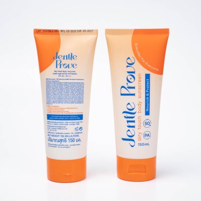 Jentle Prove Airy Touch Body Sunscreen SPF50+ PA++++ (150ml) แอรี่ทัชบอดี้ซันสกรีน เอสพีเอฟ 50+ พีเอ++++