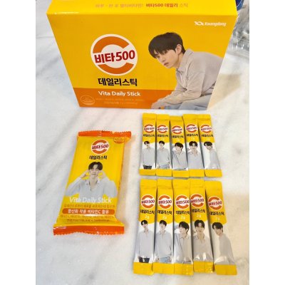 Vita 500 Daily Stick (1 กล่องมี 30 ซอง) วิต้า500 วิต้าเดลลี่ สติ๊ก ผลิตภัณฑ์เสริมอาหาร จากประเทศเกาหลี