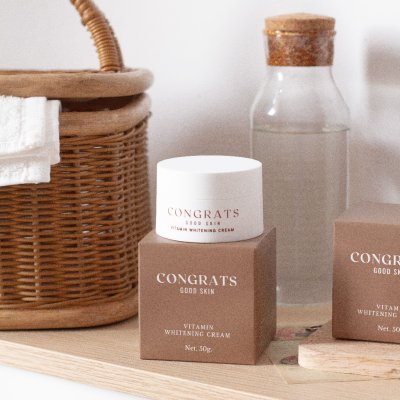 Congrats Good Skin Underarm Cream คอนเกรทส์ กู๊ด สกิน ครีมทารักแร้ขาว กระจ่างใส ลดกลิ่นตัว