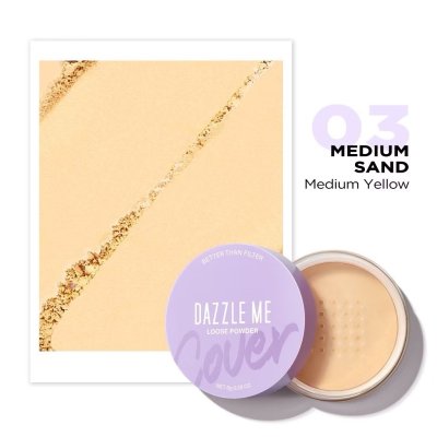 Dazzle Me Better than Filter Fixed Loose Powder แดซเซิล มี แป้งฝุ่นอนูละเอียด เบลอรูขุมขน ช่วยคุมความมัน