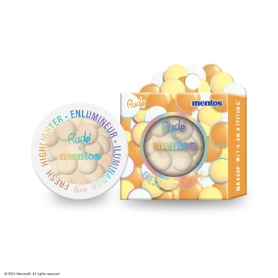Rude Mentos Fresh Highlighter (3g) รู้ด ไฮไลท์ลิมิเต็ดเอดิชั่นจากเมนทอส