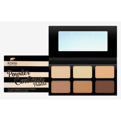 Kokie Powder Contour Palette (27g) โคคี่ ไฮไลท์-คอนทัวร์พาเลต