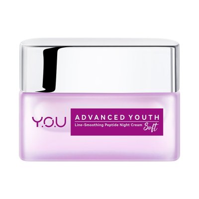 Y.O.U Advanced Youth Peptide Night Cream ครีมกลางคืนที่อุดมด้วยวิตามิน ช่วยต่อต้านริ้วรอยก่อนวัย ซ่อมแซมผิวในยามค่ำคืน