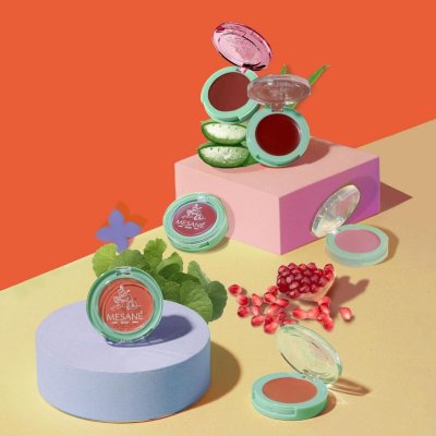 Mesane Sam Kler 3 IN 1 Best Friends Beauty Blam มีซาเน่ห์​ สามเกลอ​ บิ้​วตี้​ บาล์ม สีชัด ติดทน