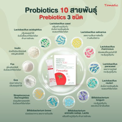 Tomatic Tomaticplus โทเมติกพลัส (14 Sachets X 3g)