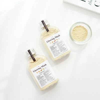 Seño Mask 120g (แบบขวด) ซินญอ มาร์คหน้า ช่วยลดสิว ผิวกระจ่างใส กระชับรูขุมขน