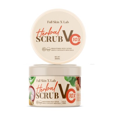 Full Skin X Lab Vc 10X Scrub (300g) วีซี เท็น ไทม์ส สครับ