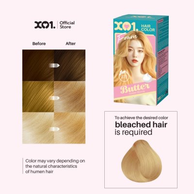 XO1. Hair Color Foam (30ml) เอ็กซ์โอวัน. แฮร์ คัลเลอร์ โฟม ผลิตภัณฑ์เปลี่ยนสีผม