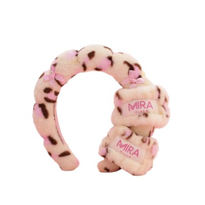 MIRA Spa Headband & Wristband Set เซ็ตผ้าคาดผม & ผ้ารัดข้อมือ