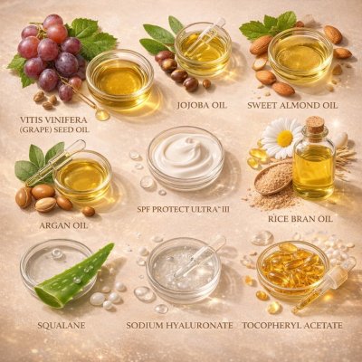 LUCÉ British Pear Shimmer Body Oil SPF 30 (50ml) ลูเซ่ บริติช แพร์ ชิมเมอร์ บอดี้ ออยล์ เอสพีเอฟ 30