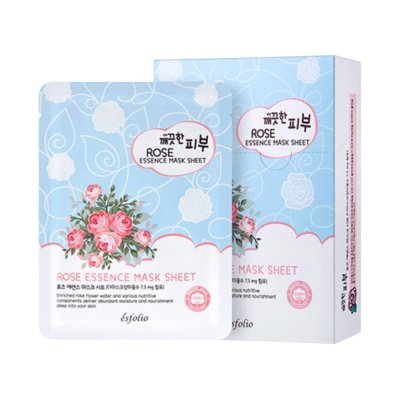 Esfolio Pure Skin Essence Mask Sheet (25ml) เอสโฟลิโอ แผ่นมาส์กหน้า