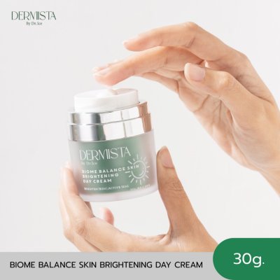 Dermista Biome-Balance Skin Brightening Day Cream (30ml) เดอร์มิสต้า ไบโอม บาลานซ์ สกิน ไบร์ทเทนนิ่ง เดย์ ครีม
