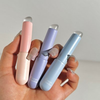 Supershades Mochi Makeup Brush แปรงแต่งหน้าโมจิแบบพกพา พร้อมฝาปิด