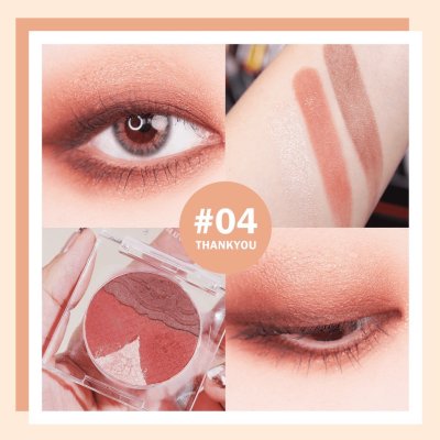 Barenbliss Fortune Cookie Eyeshadow ฟอร์จูน คุกกี้ อายแชโดว์ ( 4 เฉดสี )